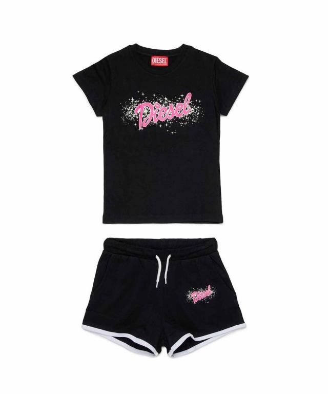 ディーゼル（DIESEL）/DIESEL ブランドロゴ半袖Tシャツショートパンツ 