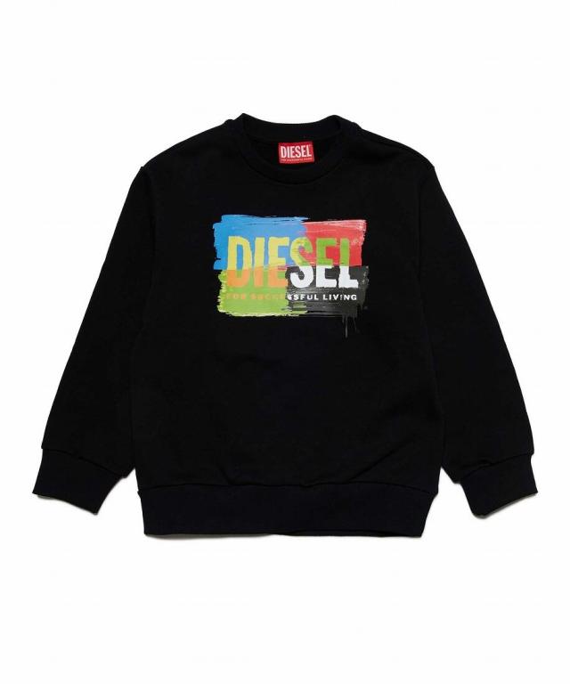 ディーゼル（DIESEL）/DIESEL(ディーゼル)Kids & Junior ブランドロゴスウェットプルオーバー_4
