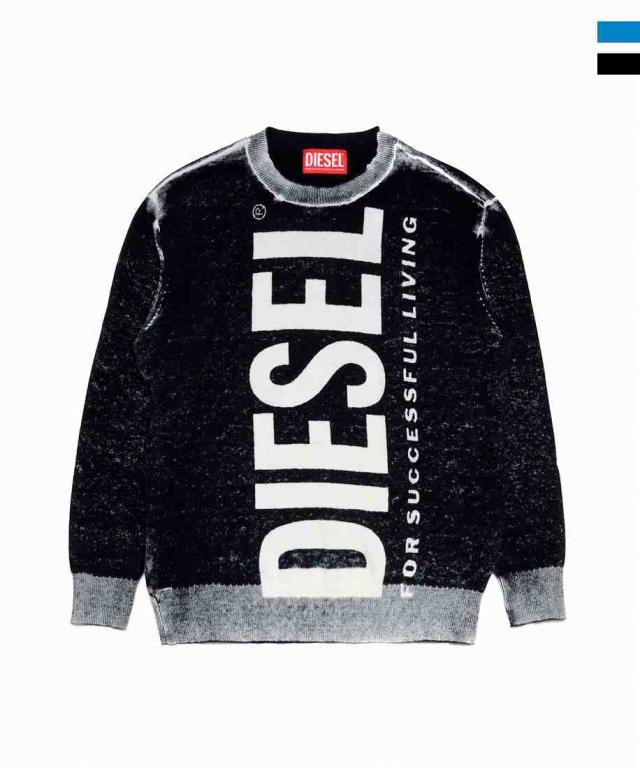 ディーゼル（DIESEL）/DIESEL(ディーゼル)Kids & Junior ブランドロゴニット