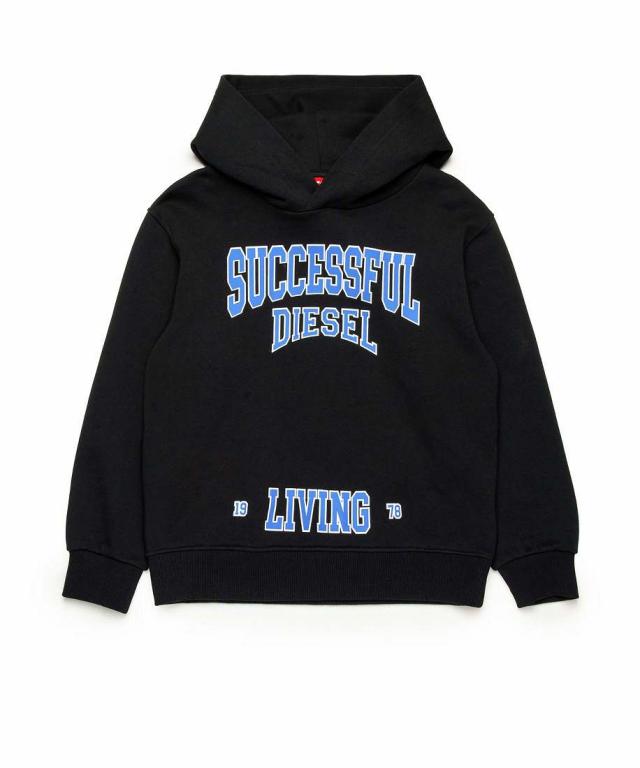 ディーゼル（DIESEL）/DIESEL(ディーゼル)Kids &amp; Junior ブランドロゴフーディーパーカー_1