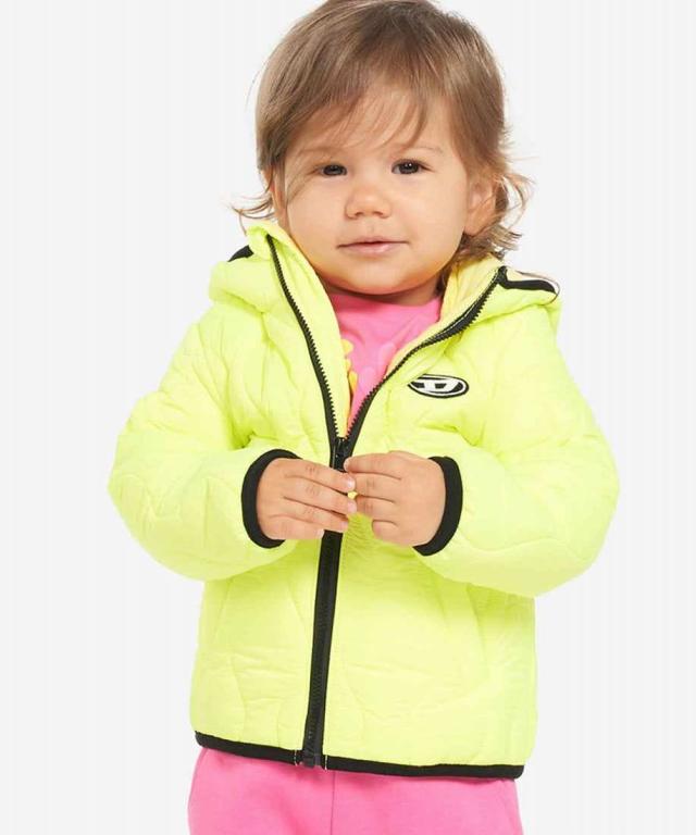 ディーゼル（DIESEL）/DIESEL(ディーゼル)Baby ワンポイントジップアップフードジャケット