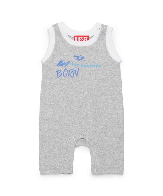 ディーゼル（DIESEL）/DIESEL(ディーゼル)Baby ワンポイントブランドロゴロンパース