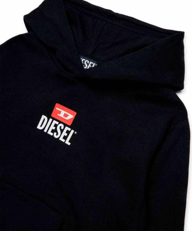 ディーゼル（DIESEL）/DIESEL ワンポイントブランドロゴパーカー 