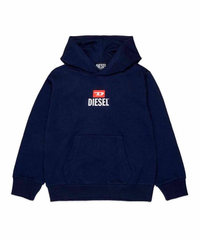 ディーゼル（DIESEL）/DIESEL ワンポイントブランドロゴパーカー 