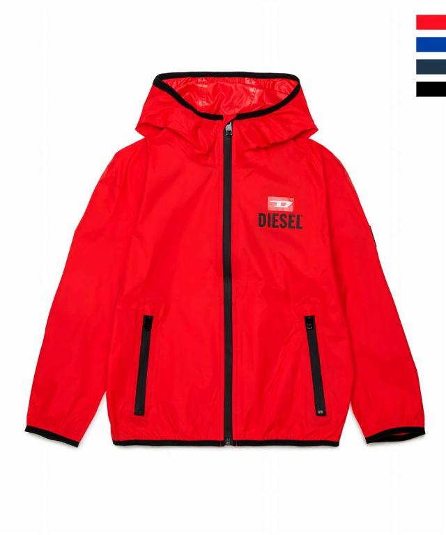 ディーゼル（DIESEL）/DIESEL ワンポイントブランドロゴシップアップジャケット
