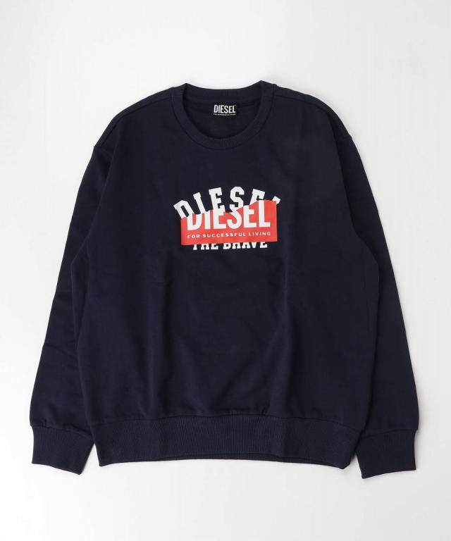 ディーゼル（DIESEL）/DIESEL ブランドロゴスウェットプルオーバー_1