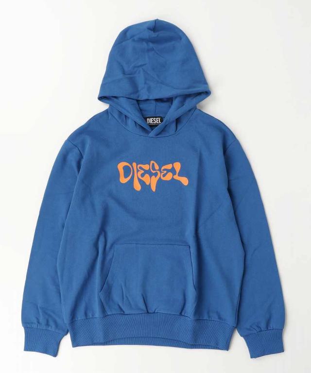 ディーゼル（DIESEL）/DIESEL ブランドロゴフーディーパーカー