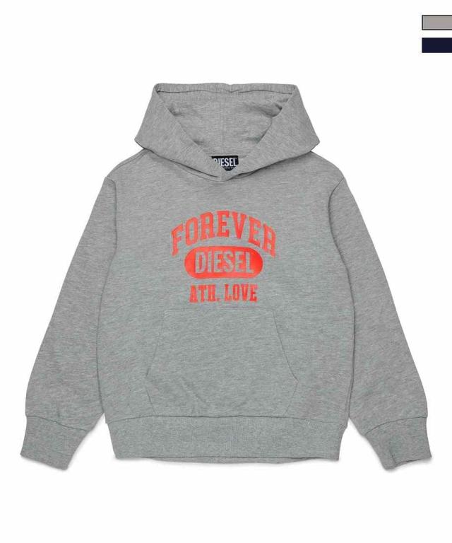 ディーゼル（DIESEL）/DIESEL ブランドロゴフーディーパーカー