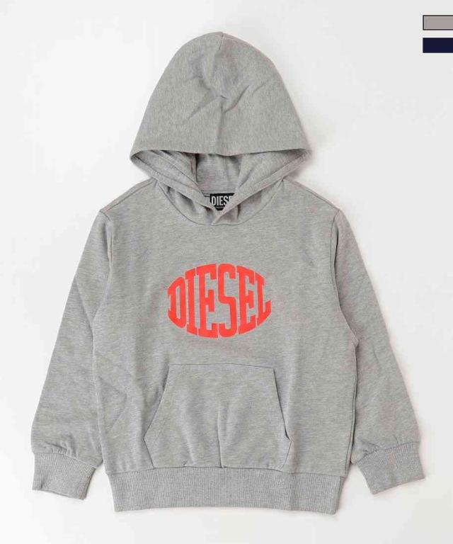 ディーゼル（DIESEL）/DIESEL ブランドロゴフーディーパーカー