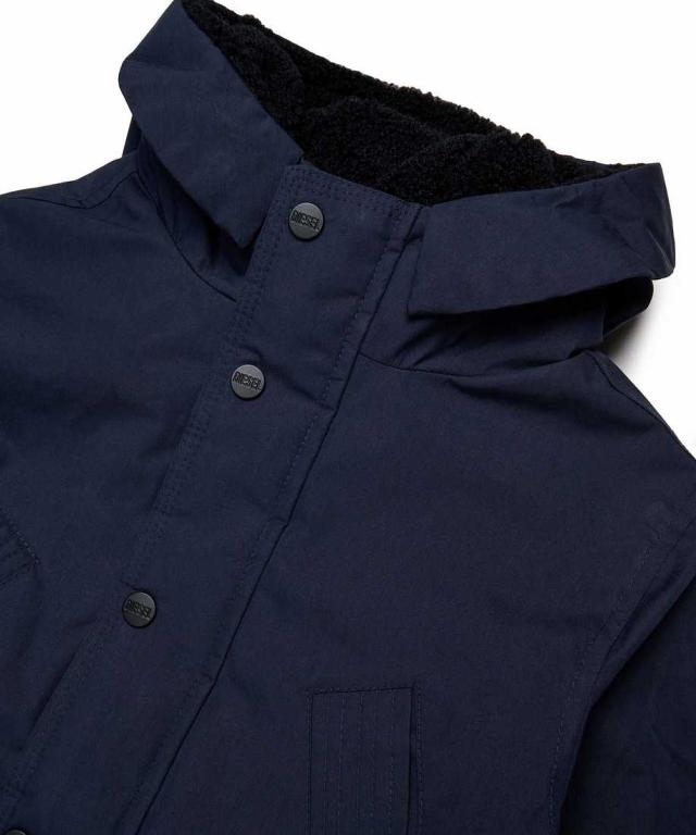 ディーゼル（DIESEL）/DIESEL フーデッド ジャケットコート_5
