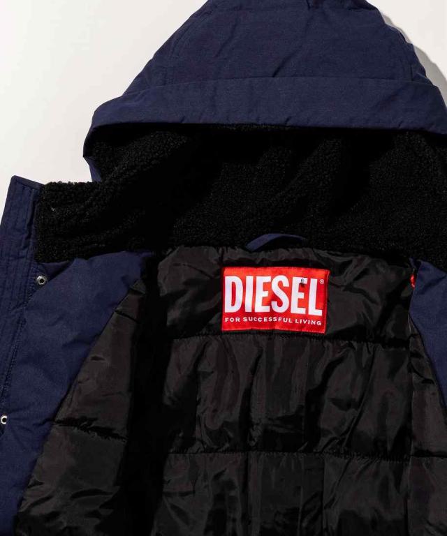 ディーゼル（DIESEL）/DIESEL フーデッド ジャケットコート_12