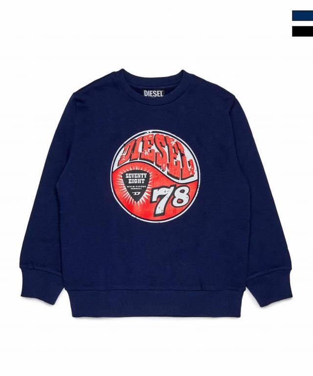 ディーゼル（DIESEL）/DIESEL グラフィックプリントスウェットプルオーバー