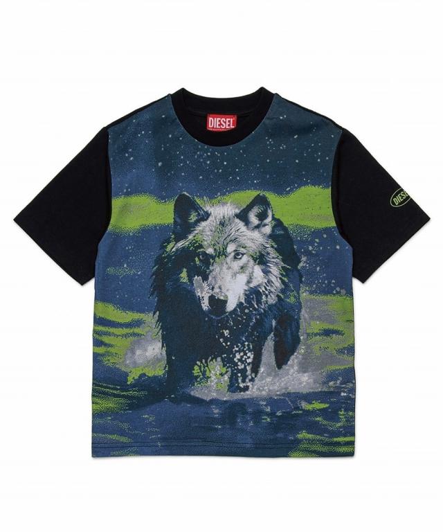 ディーゼル（DIESEL）/DIESEL グラフィックプリント半袖Tシャツカットソー 5,947円
