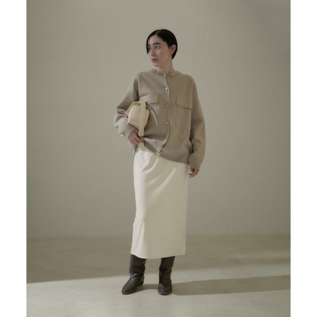 ロペ　ロングコート　スリット有り　キュプラ 日本製　厚手生地 ロペ ロングコート スリット有り キュプラ 日本製 厚手生地