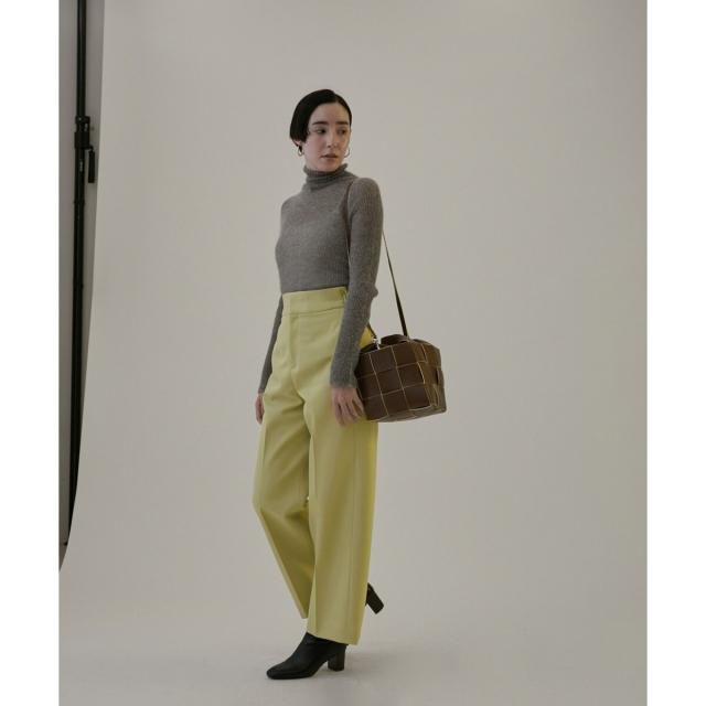 サロン アダム エ ロペ（SALON adam et rope’ ）/エコツイルスタイルアップワイドパンツ【洗える】