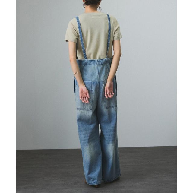 ADAM ET ROPÉ アダムエロペ麻デニムサロペット A セール 30%OFF】デニムペンシルサロペット(505299168) | アダム