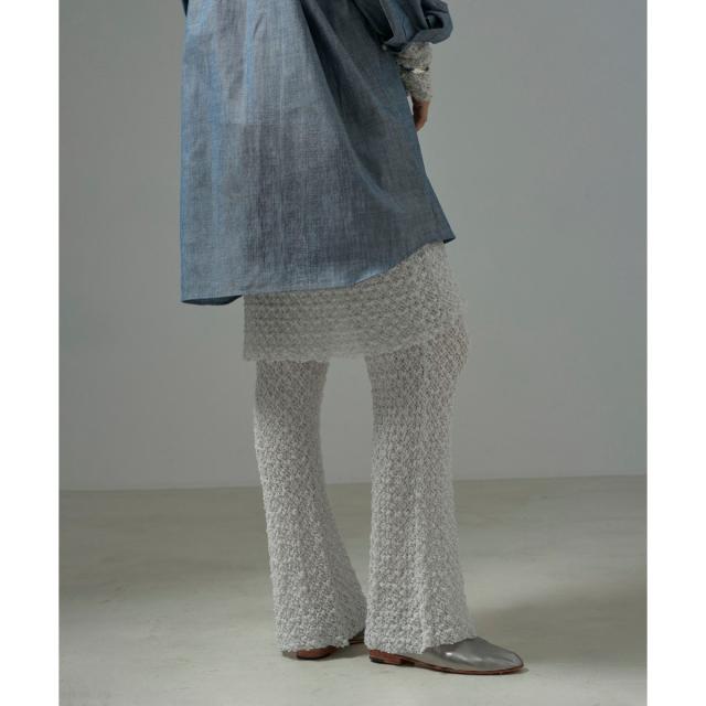 サロン アダム エ ロペ（SALON adam et rope’ ）/【NIPPON CULTURE】クラウドレースパンツ
