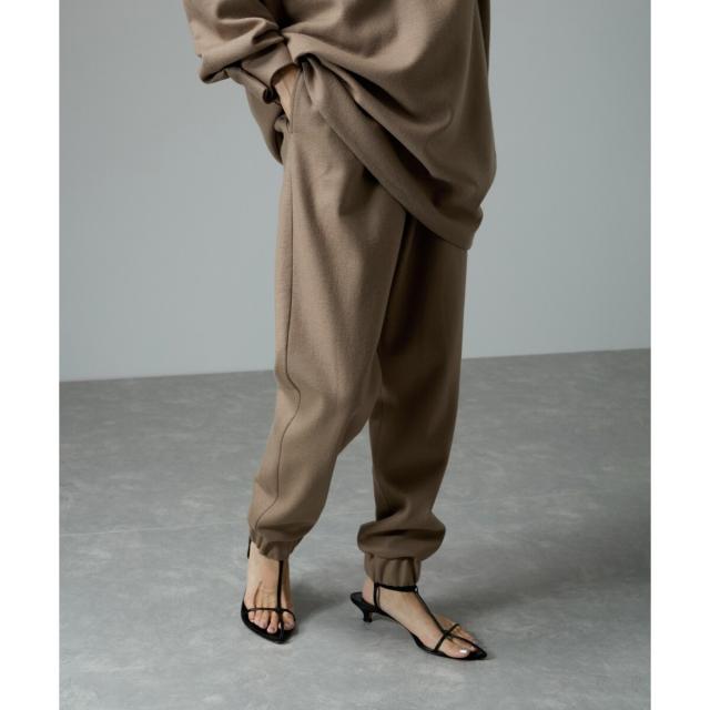 サロン アダム エ ロペ（SALON adam et rope’ ）/ウールスムースジョガーパンツの通販は 12,366円