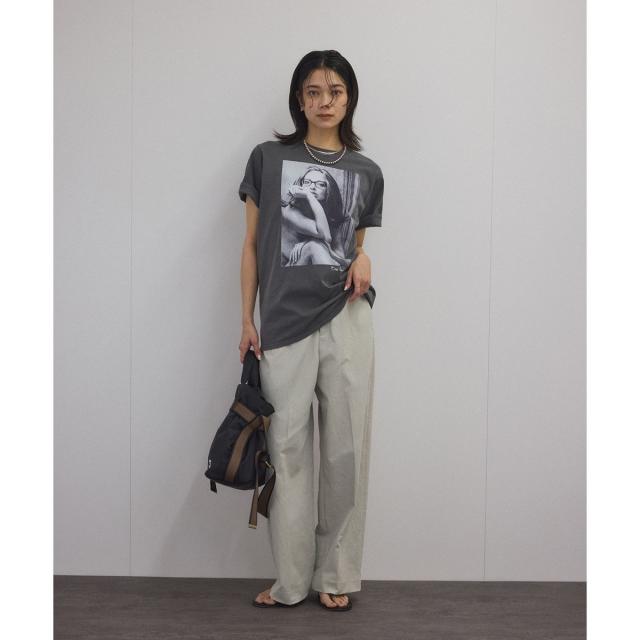 サロン アダム エ ロペ（SALON adam et rope’ ）/コットンライクスタイルアップパンツ_11