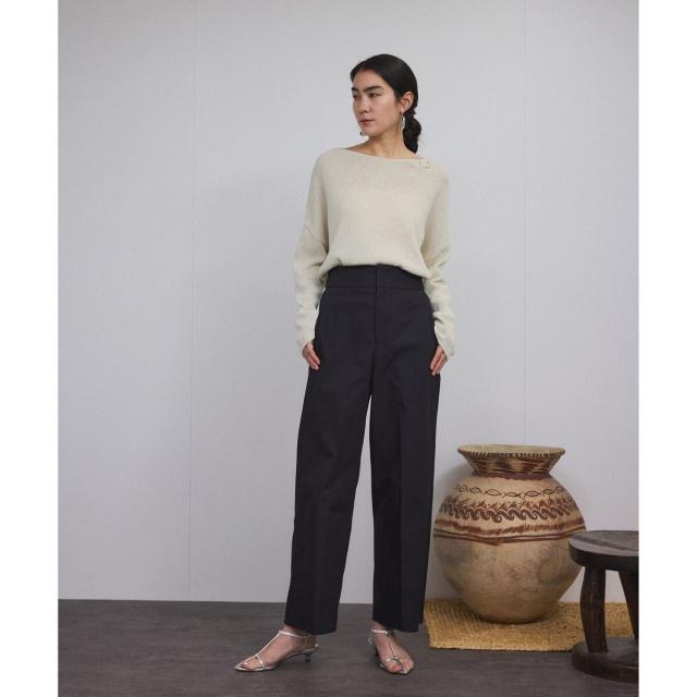 サロン アダム エ ロペ（SALON adam et rope’ ）/ペーパーヤーンプルオーバー［吸水速乾・洗える］_7