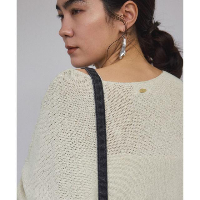 サロン アダム エ ロペ（SALON adam et rope’ ）/ペーパーヤーンプルオーバー［吸水速乾・洗える］_14