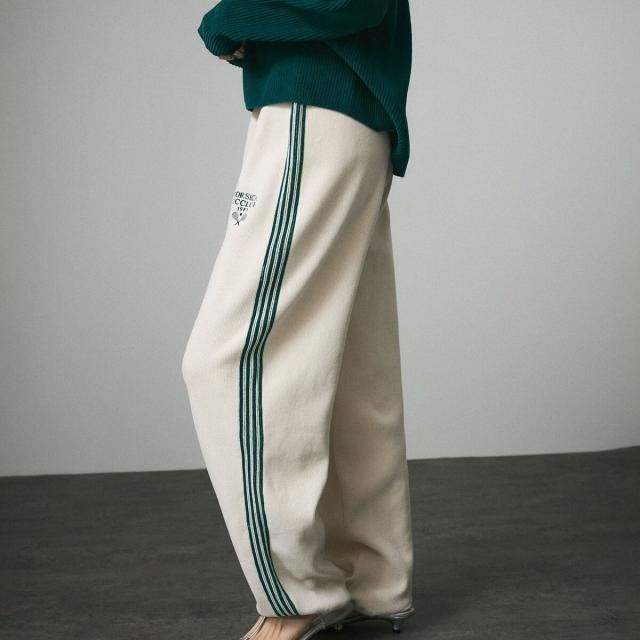 サロン アダム エ ロペ（SALON adam et rope’ ）/トラックパンツ−CreamyCotton /クリーミーコットン−の通販は 17,710円
