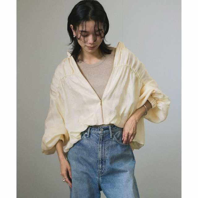 サロン アダム エ ロペ（SALON adam et rope’ ）/【WEB限定】アセテートヴィンテージフランス綾ブラウスの通販は