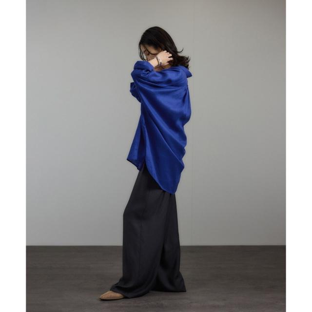 サロン アダム エ ロペ（SALON adam et rope’ ）/リネンオーバーシャツ［GENTLE LINEN］_11