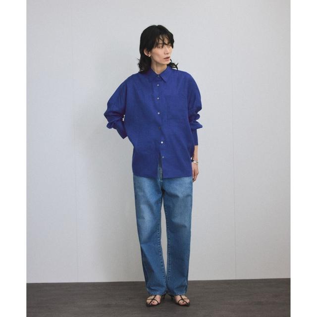 サロン アダム エ ロペ（SALON adam et rope’ ）/リネンオーバーシャツ［GENTLE LINEN］_12