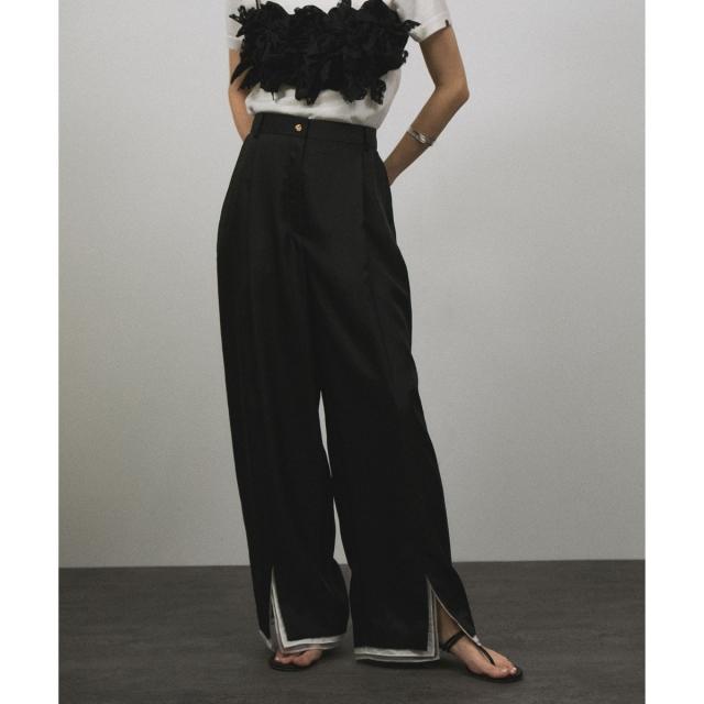 サロン アダム エ ロペ（SALON adam et rope’ ）/【MAISON EENK（メゾン インク）】Lace Layerd Pants / レースパンツ