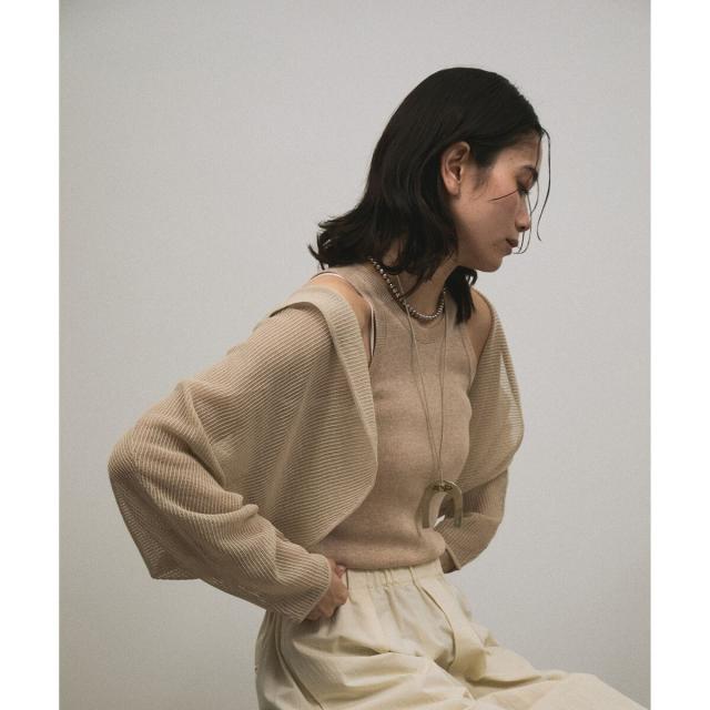 サロン アダム エ ロペ（SALON adam et rope’ ）/シアーメッシュフードボレロ