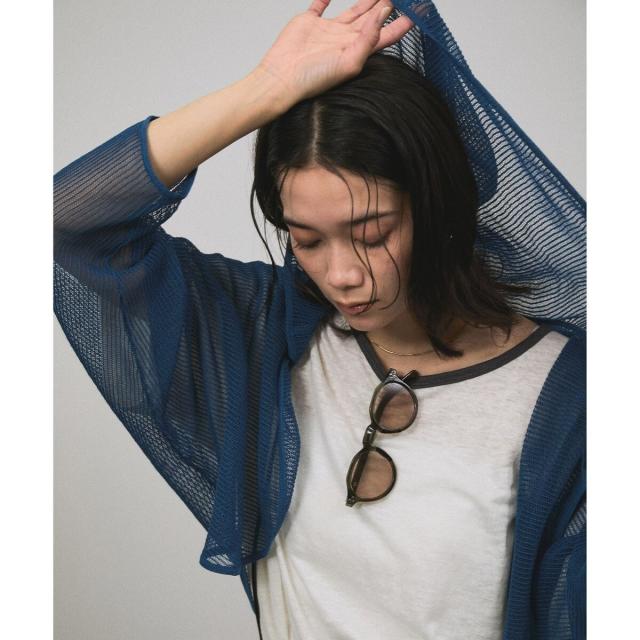 サロン アダム エ ロペ（SALON adam et rope’ ）/シアーメッシュフードボレロ_2