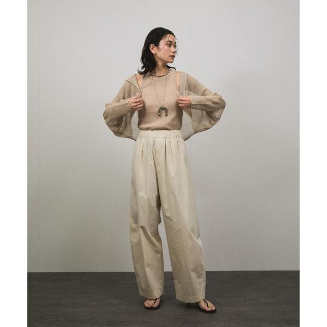 サロン アダム エ ロペ（SALON adam et rope’ ）/シアーメッシュフードボレロ_5
