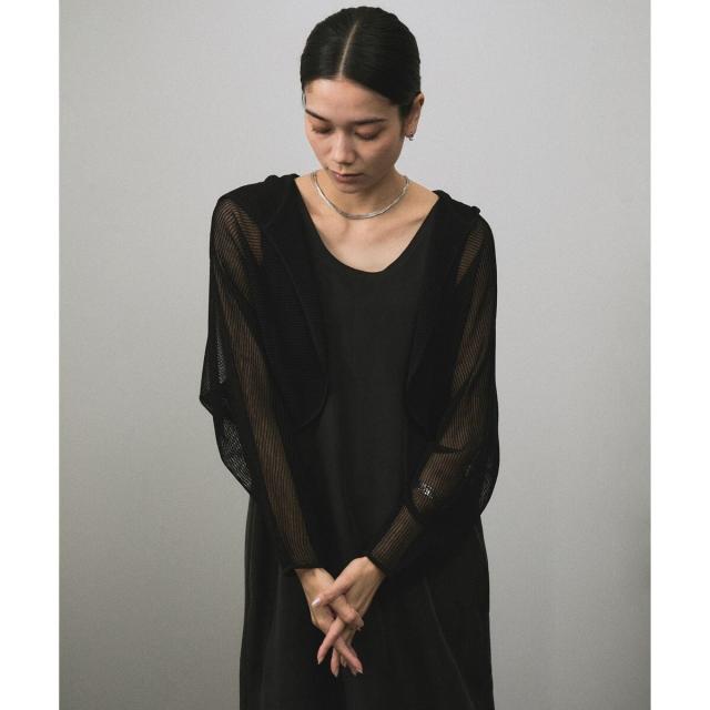 サロン アダム エ ロペ（SALON adam et rope’ ）/シアーメッシュフードボレロ_8