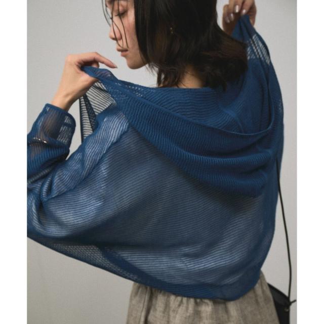 サロン アダム エ ロペ（SALON adam et rope’ ）/シアーメッシュフードボレロ_14