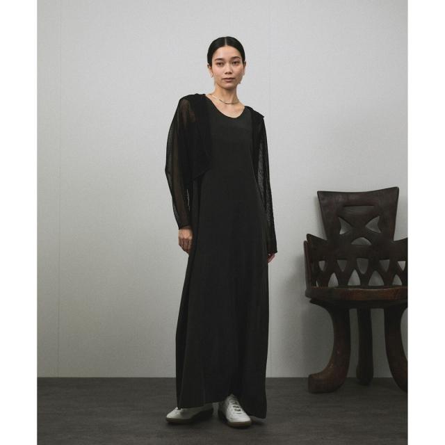 サロン アダム エ ロペ（SALON adam et rope’ ）/シアーメッシュフードボレロ_15