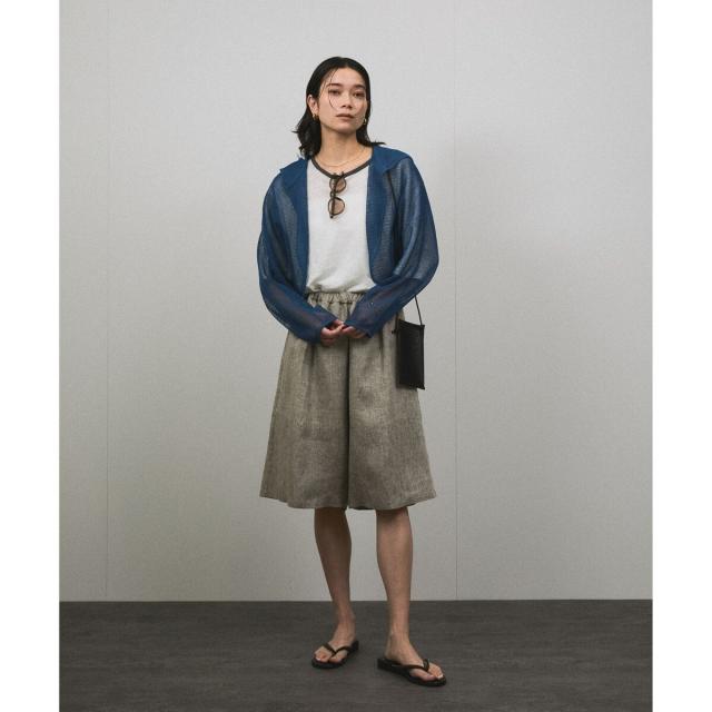 サロン アダム エ ロペ（SALON adam et rope’ ）/シアーメッシュフードボレロ_17
