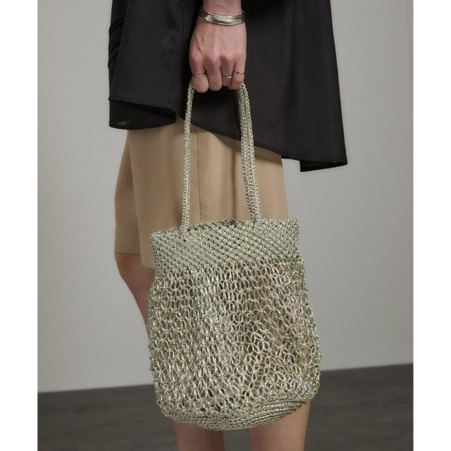 サロン アダム エ ロペ（SALON adam et rope’ ）/【BAGMATI（バグマティ）】LIC LUREX BAG / メタリックルレックスバッグ