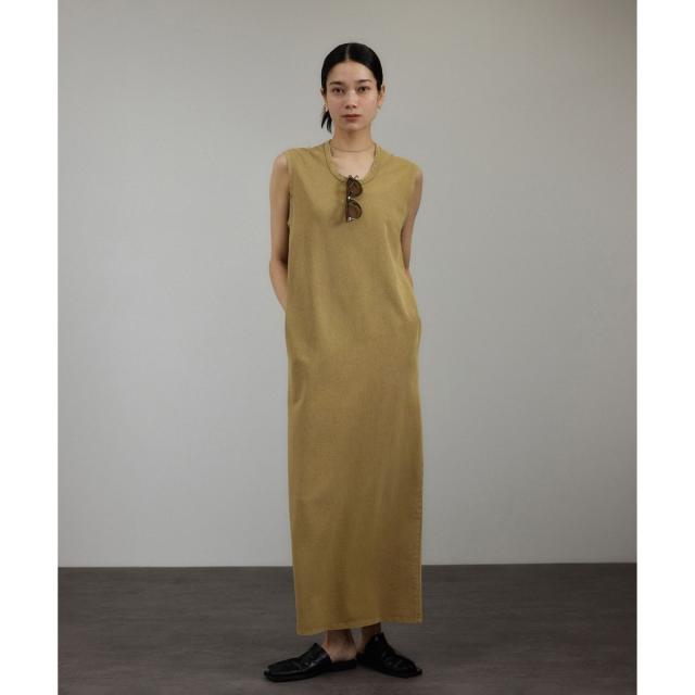 サロン アダム エ ロペ（SALON adam et rope’ ）/ガーメントダイ 天竺ワンピース