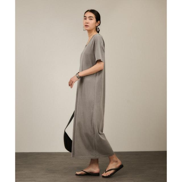 サロン アダム エ ロペ（SALON adam et rope’ ）/ビンテージライクオーバーダイワンピース