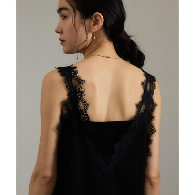 SALON アダムエロペ　ワンピース SALON adam et rope' ワンピース 「WEB限定」スキッパーニット