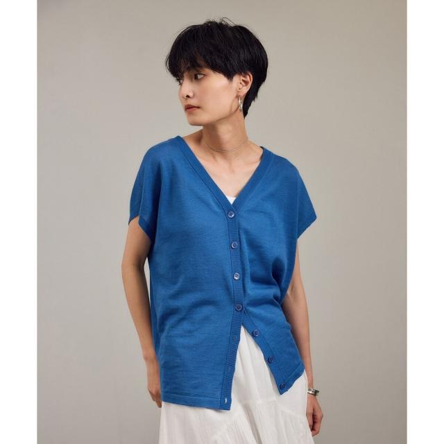 サロン アダム エ ロペ（SALON adam et rope' ）/リネンニットベスト