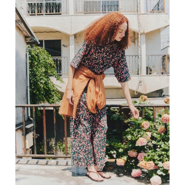 サロン アダム エ ロペ（SALON adam et rope’ ）/リバティオールインワン / ロンパース