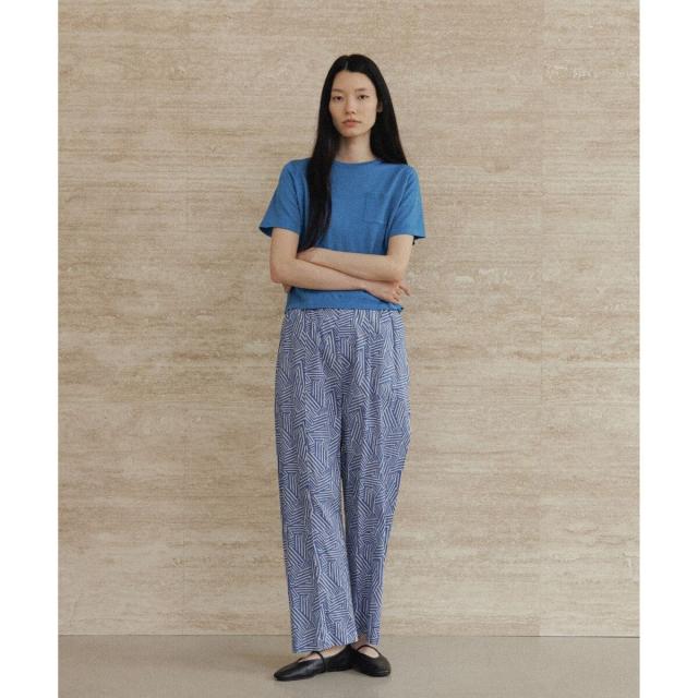 サロン アダム エ ロペ（SALON adam et rope’ ）/クロップドハーフスリーブリネンニット［ドライタッチ・洗える］_13