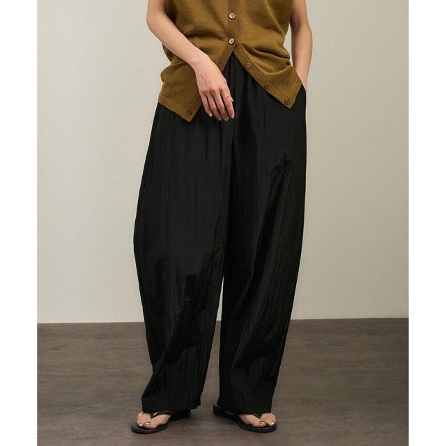 サロン アダム エ ロペ（SALON adam et rope’ ）/ウールナイロンワッシャーパンツ