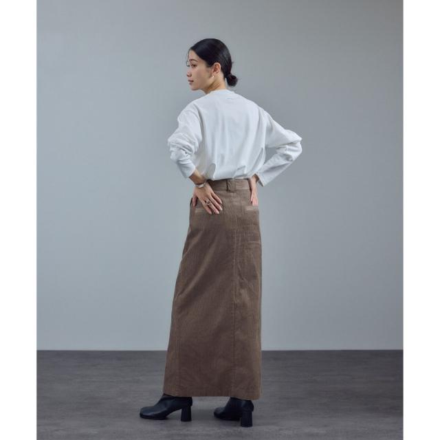 サロン アダム エ ロペ（SALON adam et rope’ ）/【WEB限定】レザースクエアトゥヒールショートブーツ_5