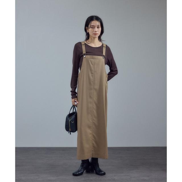 サロン アダム エ ロペ（SALON adam et rope’ ）/【WEB限定】レザースクエアトゥヒールショートブーツ_7