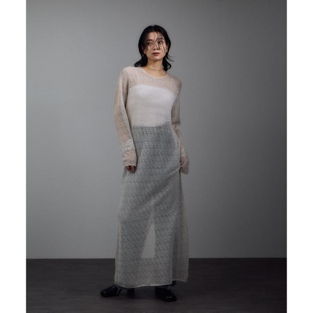 サロン アダム エ ロペ（SALON adam et rope’ ）/【WEB限定】レザースクエアトゥヒールショートブーツ_9
