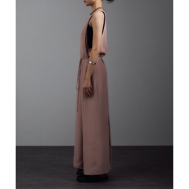 サロン アダム エ ロペ（SALON adam et rope’ ）/[25AW]GENTLE SILK ジャンパースカート【セットアップ対応・洗える】_15