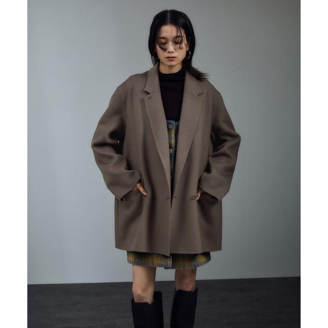サロン アダム エ ロペ（SALON adam et rope’ ）/シャルムリバージャケットコート / ミドルウールコート